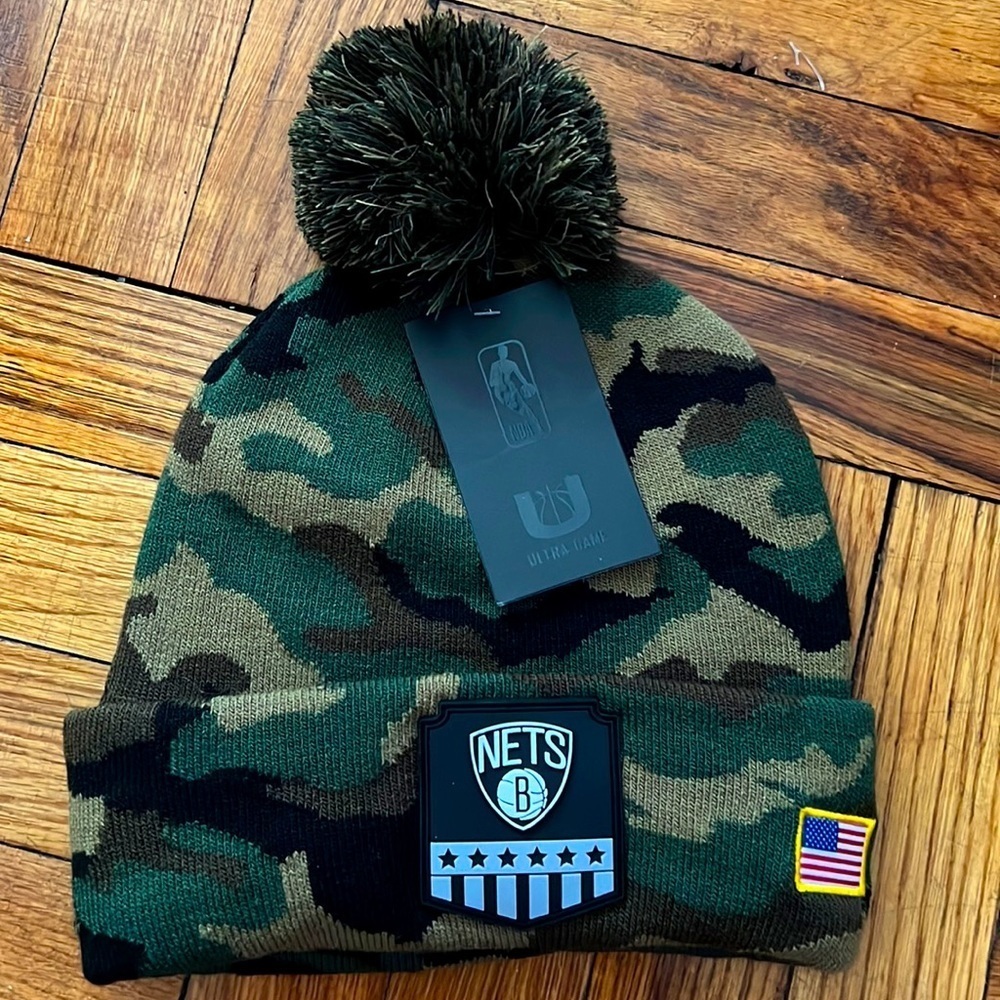 NWT nba Brooklyn nets hat one size